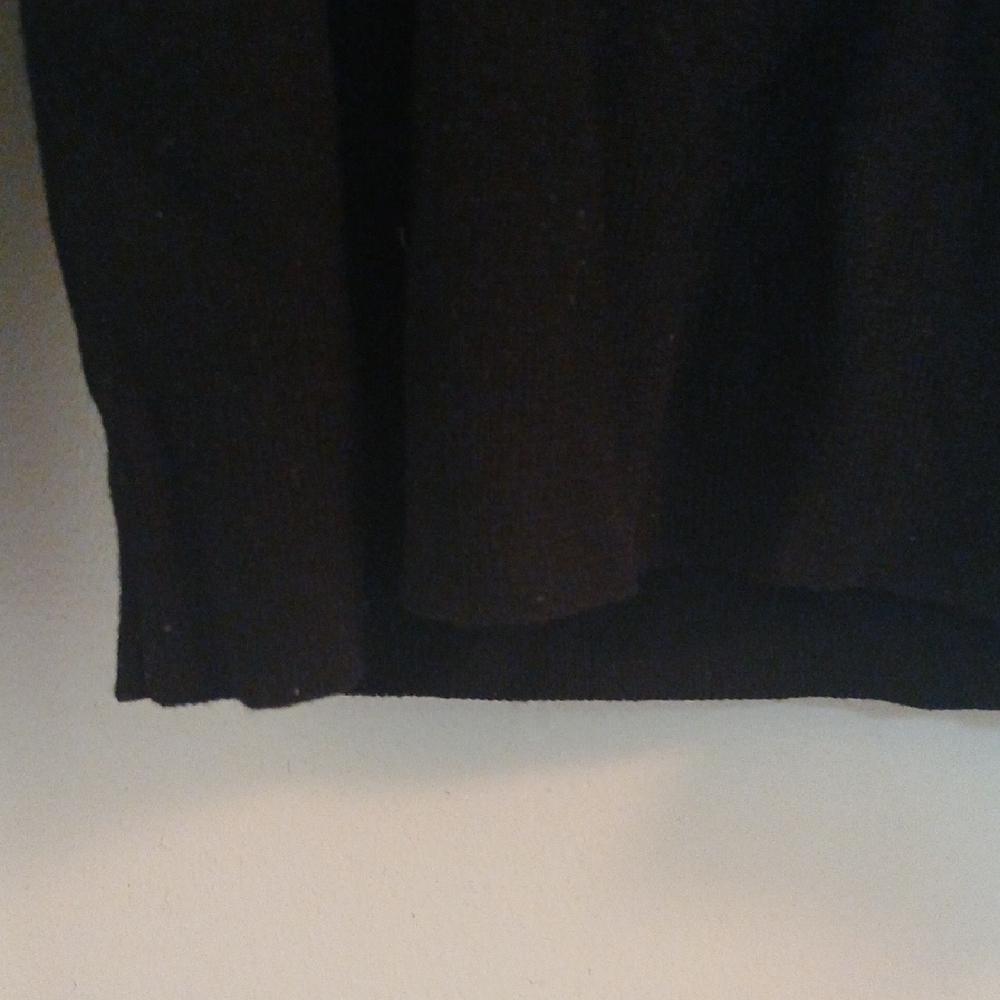 Chico' Black Turtle Neck Sweater Classic Knit - Picture 4 of 11